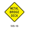 METAL BRIDGE DECK W8-16