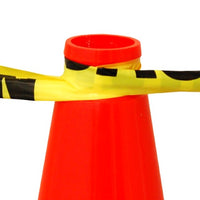 28" Orange PVC Revolution Series Traffic Cone, 10LB NIGHT