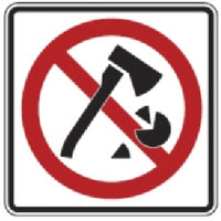 NO WOOD CHOPPING