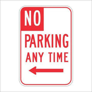 NO PARKING ANYTIME HI 12X18 08