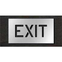 STENCIL PLASTIC 18" EXIT