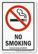 NO SMOKING PREP-002CA