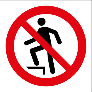 No Step [symbol] PS-123(CA)