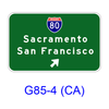 Exit Direction G85-4(CA)