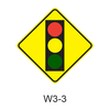 Signal Ahead [symbol] W3-3