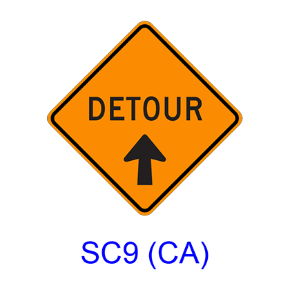 FWY DETOUR with Arrow SC9 (CA)