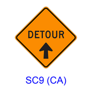 FWY DETOUR with Arrow SC9 (CA)