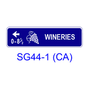 Tourist Oriented Directional [symbol] SG44-1(CA)