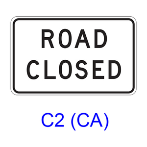 ROAD CLOSED R11-2