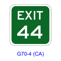 Two Line Exit XX G70-4(CA)