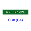 NO PICKUPS SG8(CA)