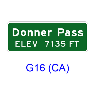 Mountain Pass Elevation G16(CA)