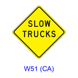 SLOW TRUCKS W51(CA)