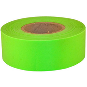 FLAGGING TAPE FLO LIME GREEN