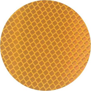 REFLECTOR YELLOW 3" ROUND