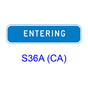 ENTERING S36A(CA)