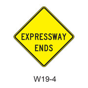 EXPRESSWAY ENDS W19-4