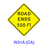 ROAD ENDS -------- FT W31A(CA)