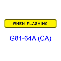 WHEN FLASHING G81-64ACA