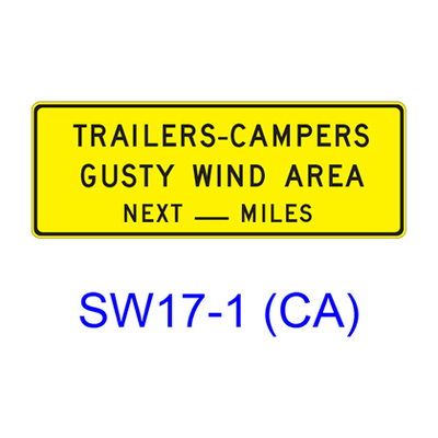 TRAILERS-CAMPERS-GUSTY WIND AREA NEXT __MILES