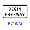 BEGIN FREEWAY R57(CA)