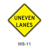 UNEVEN LANES W8-11