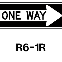 ONE WAY RIGHT 12X36 HIP